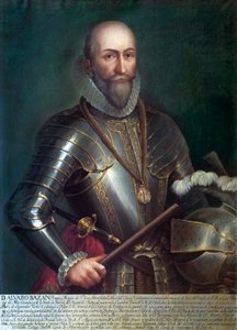 Portrait of Álvaro de Bazán y Guzmán, First Marquis of Santa Cruz by Anonymous Anonymous