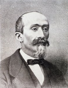 Portrait of Antonio Cagnoni, Italian composer (Milanese private collection)
