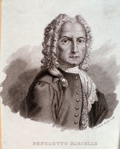 Portrait of Benedetto Marcello (engraving) by Anonymous Anonymous