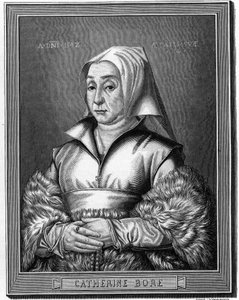 Portrait of Katharina von Bora by Anonymous Anonymous