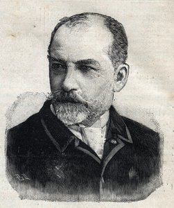 Portrait of Leon Bonnat (1833-1922), French Painter at That Time President of the Societe des Artistes Français. Engraving in Le Petit Parisien by Anonymous Anonymous