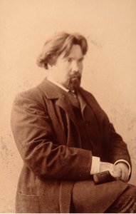 Portrait of the artist Vasilli Ivanovich Sourikov