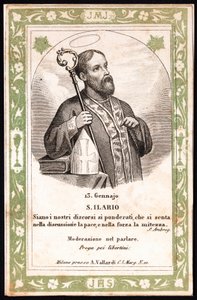 Representation of Saint Hilaire