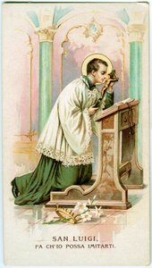 Saint Aloysius Gonzaga (engraving)