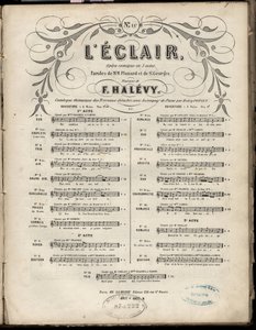 Sheet music for L