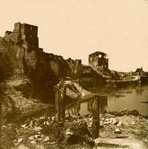Stereoscopic Glass Plate on the First World War by Anonymous Anonymous