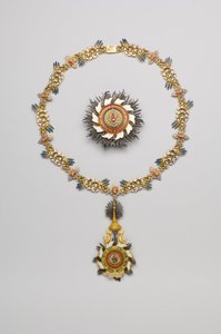 Thailand - Order of the Royal House of Chakri: plaque, necklace and pendant by Anonymous Anonymous