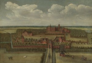 The Abbey of Leeuwenhorst in Rijnland by Anonymous Anonymous