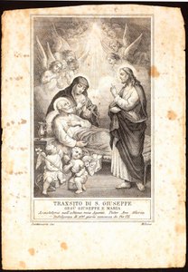 The Death of Saint Joseph by Anonymous Anonymous