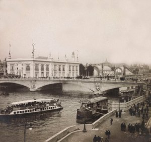 Universal Exposition of 1900 in Paris: The Palais des Congres by Anonymous Anonymous