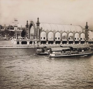 Universal Exposition of 1900 in Paris: The Greenhouses by Anonymous Anonymous