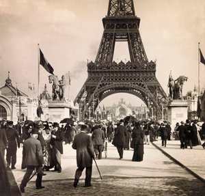 Universal Exposition of 1900 in Paris: View taken at Champs de Mars - Private collection by Anonymous Anonymous
