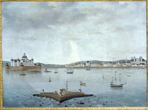 View of Kalmar with Kalmar Castle, Sweden by Anonymous Anonymous