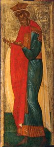 Saint Vladimir of Kiev, Early 15th century by Anonymous Russian icon painter