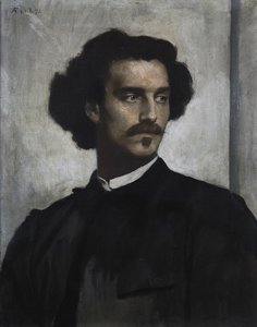 Self-Portrait by Anselm Feuerbach
