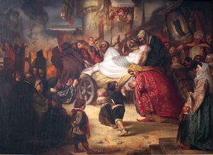 Young Witch is Led to the Stake