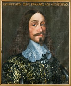 Portrait of Count Johan Axelsson Oxenstierna by Anselm van Hulle