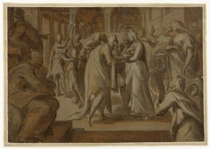 Presentation of Christ in the Temple by Anthonie Blocklandt