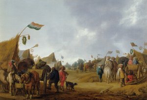 A Military Encampment, 1634
