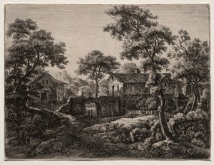 A Gateway by Anthonie Waterloo