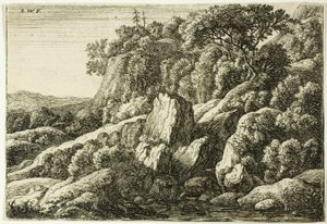 Rocky Landscape by Anthonie Waterloo