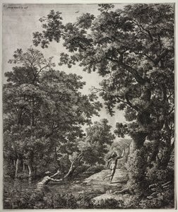 Six Large Upright Landscapes with Scenes from Ovid