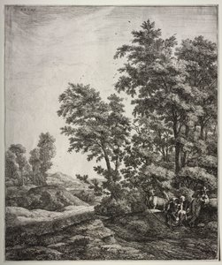 Six Large Upright Landscapes with Scenes from Ovid