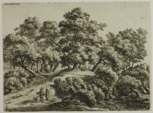 The Falconer and the Hunter by Anthonie Waterloo