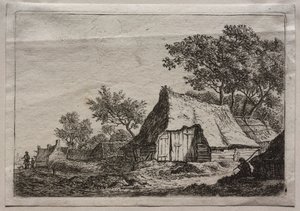 The Small Hamlet by Anthonie Waterloo