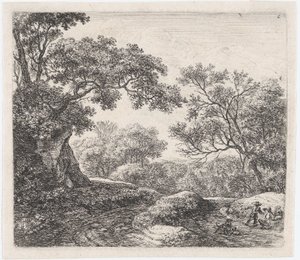 Three Boys and Their Dogs by Anthonie Waterloo