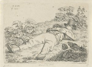 Man Lying in the Grass