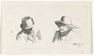 Two Men with Hats
