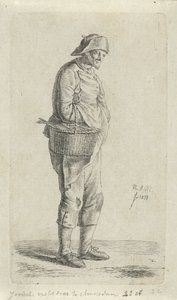 Fish Seller by Anthonie Willem Hendrik Nolthenius de Man