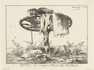 Wheel on a Pole by Anthonie Willem Hendrik Nolthenius de Man