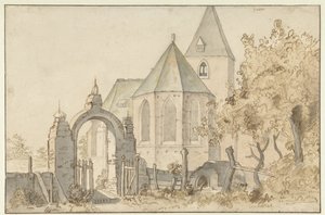 Church in Soest by Anthonie van Borssom