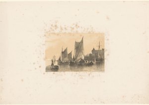 Sailboats on River