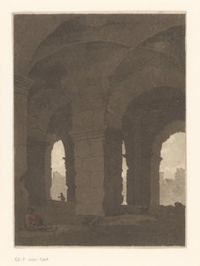 Under the Arches of the Colosseum