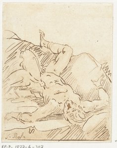 Prometheus Chained by Anthonie van den Bos