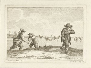 Snowball Throwers by Anthonij van der Haer