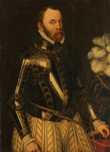 Portrait of Philippe de Montmorency, Count of Horne, Admiral of the Netherlands, Member of the Council of State by Anthonis Mor (copy after)