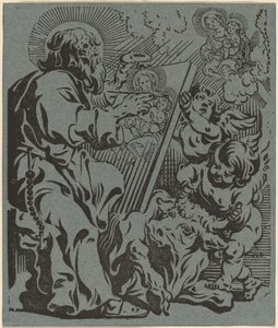 Saint Luke by Anthonis Sallaert