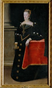 Empress Maria of Austria, Daughter of Emperor Karl V, Wife of Her Cousin Maximilian II