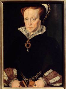 Portrait of Mary Tudor (1516-1558) by after Anthonis Mor van Dashorst