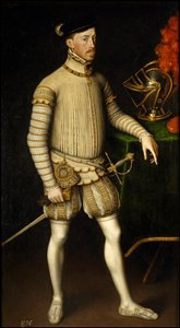 Portrait of Holy Roman Emperor Maximilian II of Austria (1527-1576) by Anthonis Mor van Dashorst