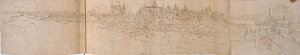 Hampton Court Palace from the River by Anthonis van den Wyngaerde