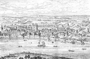 London from Temple Bar to Charing Cross, 1543-1897 by Anthonis van den Wyngaerde
