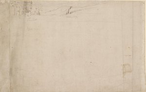 Panorama of London as seen from Southwark: Lambeth by Anthonis van den Wyngaerde