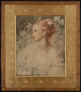 Clara Flower by Anthony Frederick Augustus Sandys