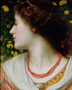 La Belle Isolde, 1862 by Anthony Frederick Augustus Sandys