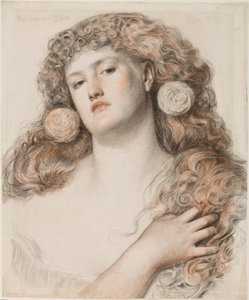 Red Rose and White, 1867